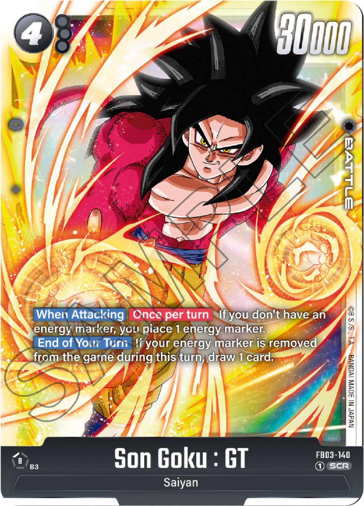 Son Goku : GT (FB03-140) [Raging Roar] | Fandemonia Ltd