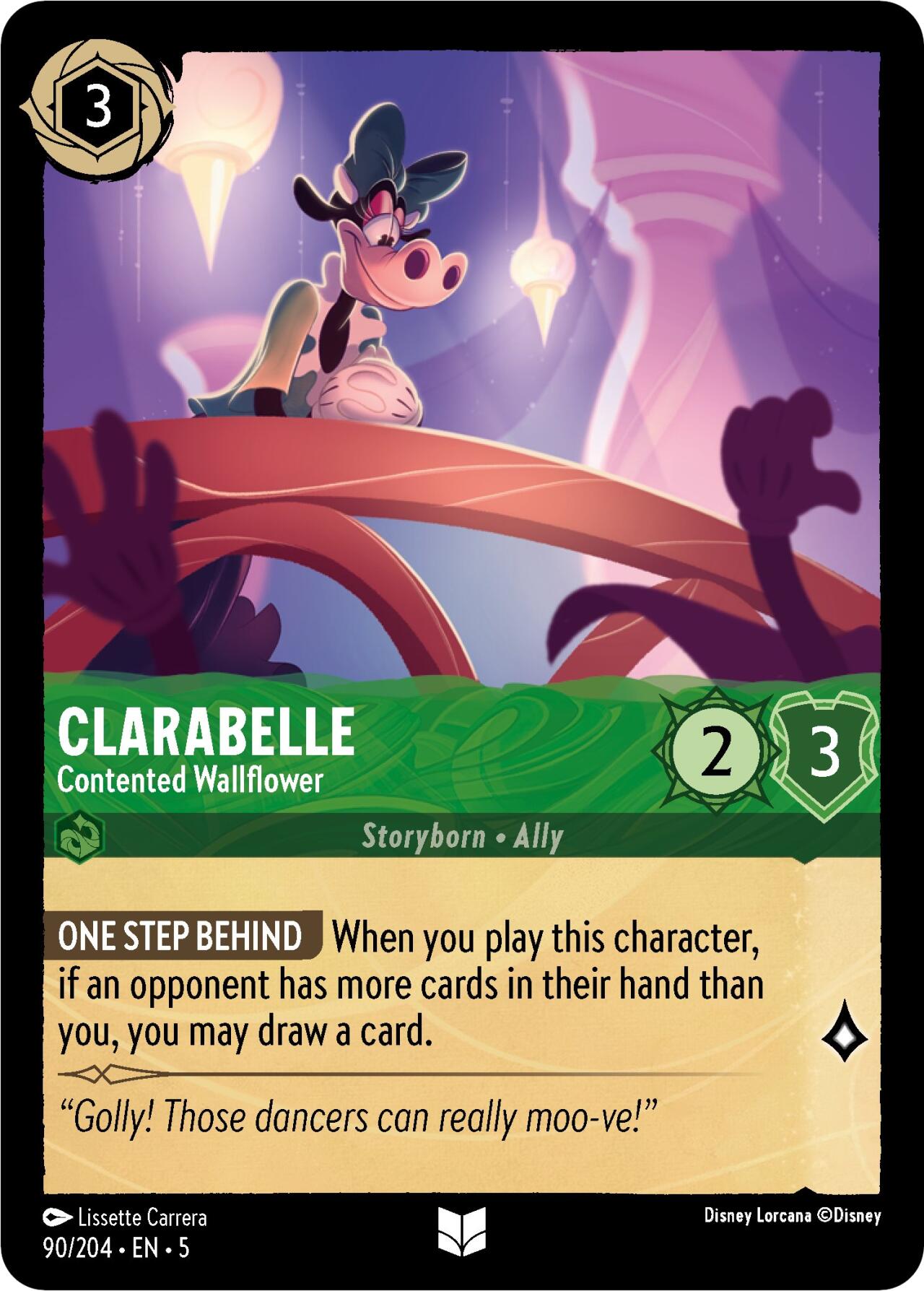 Clarabelle - Contented Wallflower (90/204) [Shimmering Skies] | Fandemonia Ltd