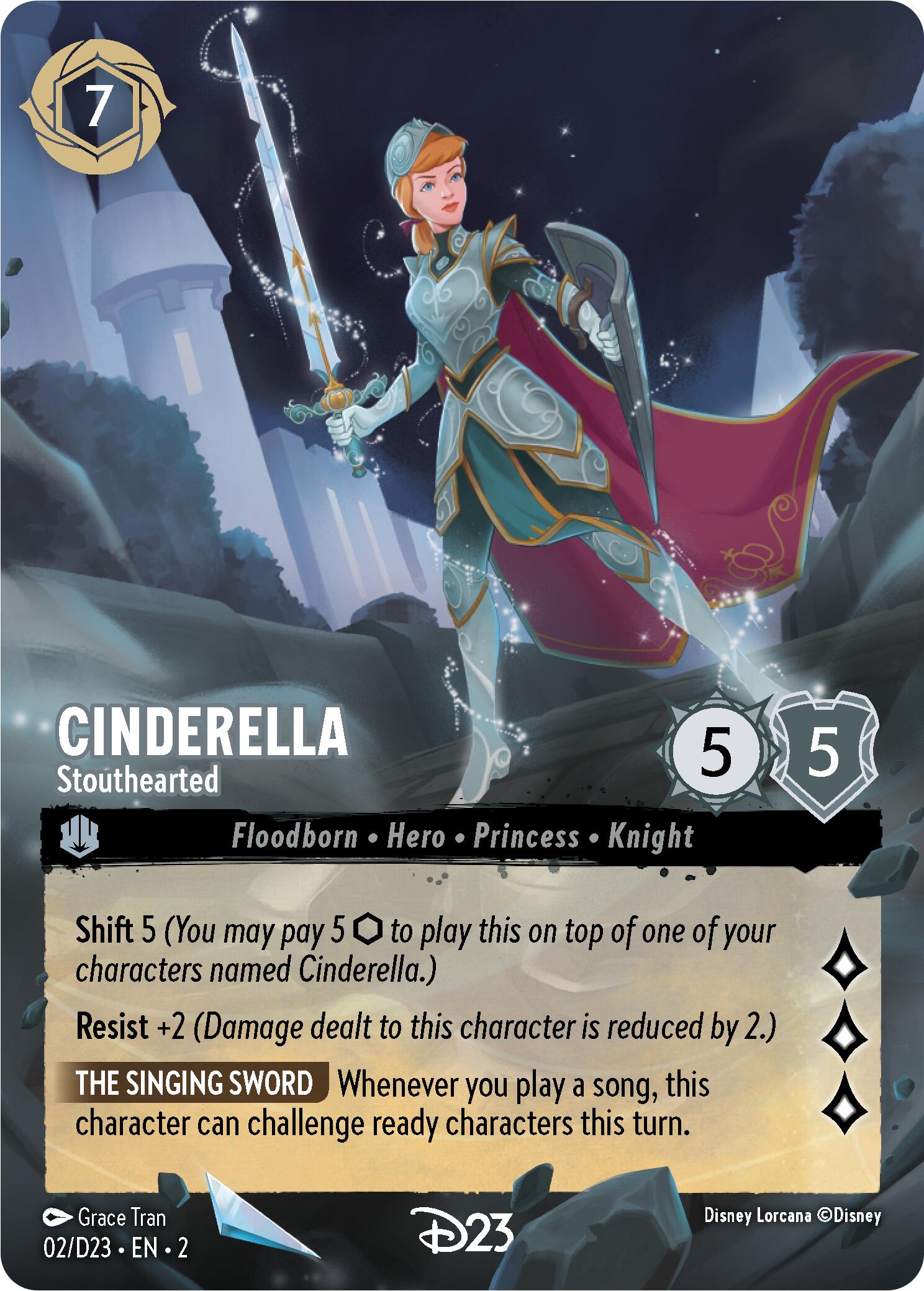 Cinderella - Stouthearted (2) [D23 Promos] | Fandemonia Ltd