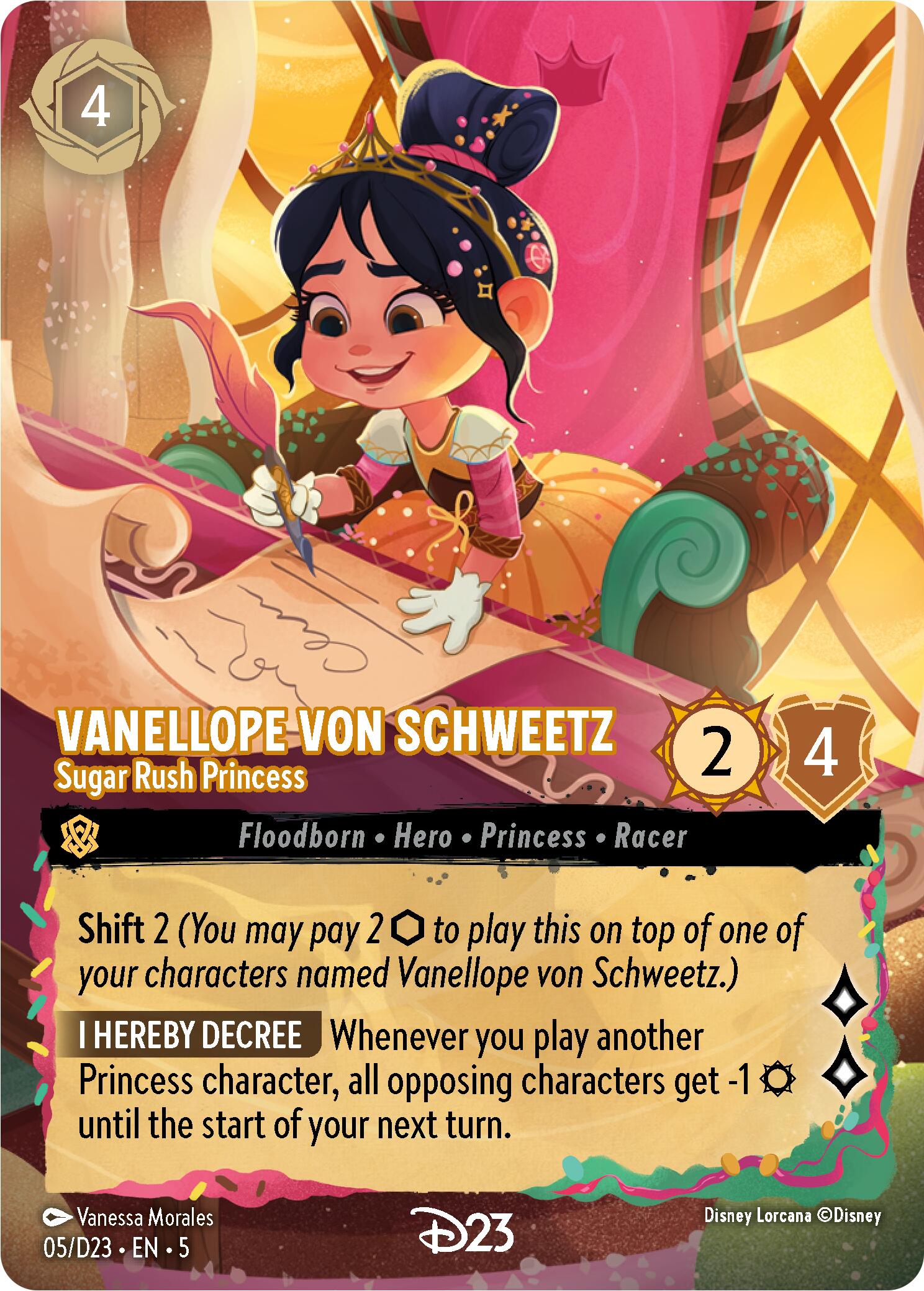 Vanellope von Schweetz - Sugar Rush Princess (5) [D23 Promos] | Fandemonia Ltd