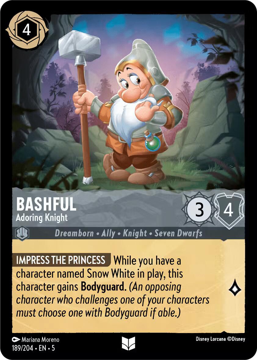 Bashful - Adoring Knight (189/204) [Shimmering Skies] | Fandemonia Ltd