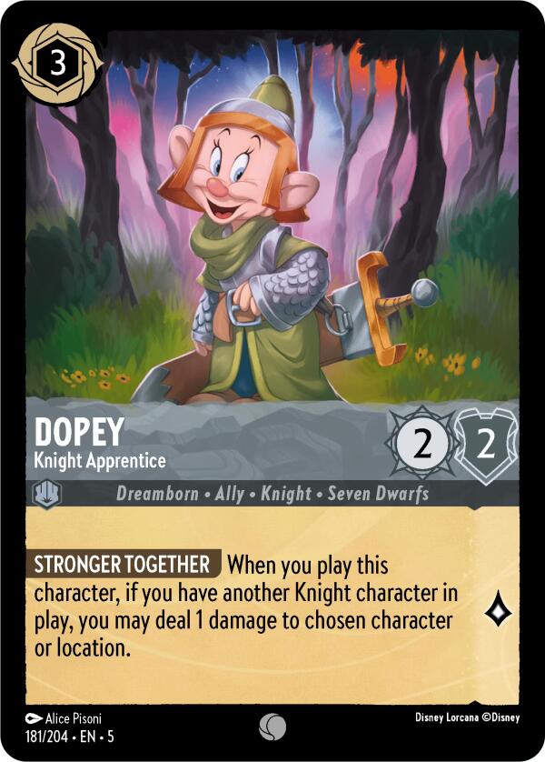 Dopey - Knight Apprentice (181/204) [Shimmering Skies] | Fandemonia Ltd