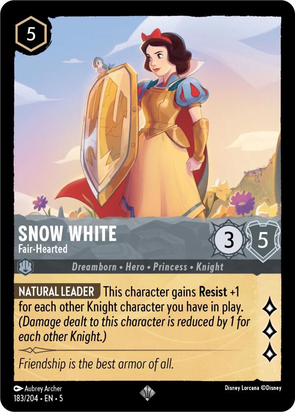 Snow White - Fair-Hearted (183/204) [Shimmering Skies] | Fandemonia Ltd