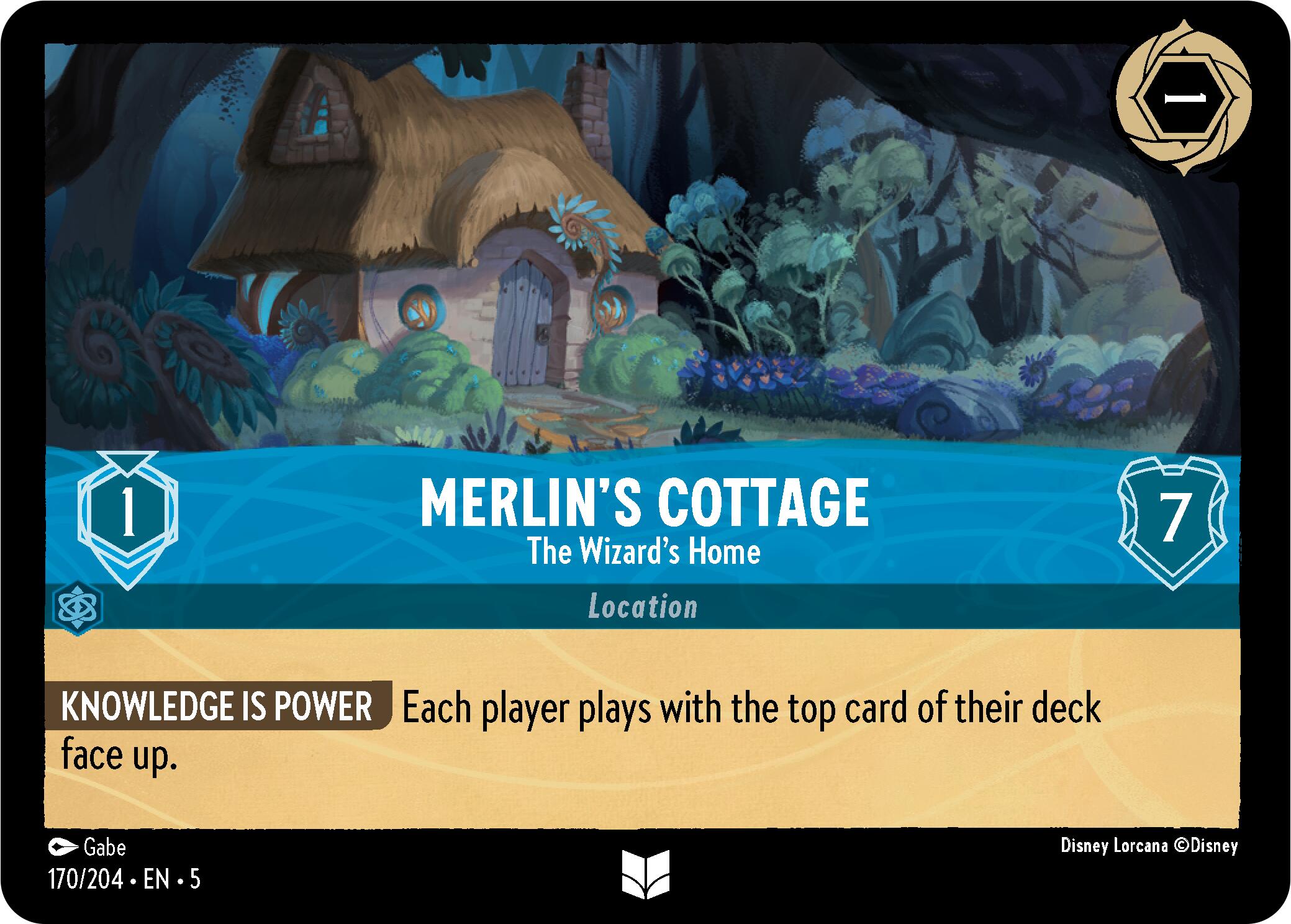 Merlin's Cottage - The Wizard's Home (170/204) [Shimmering Skies] | Fandemonia Ltd