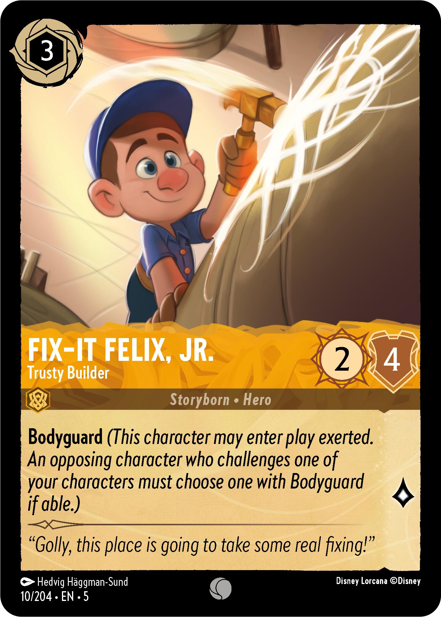 Fix-It Felix, Jr. - Trusty Builder (10/204) [Shimmering Skies] | Fandemonia Ltd