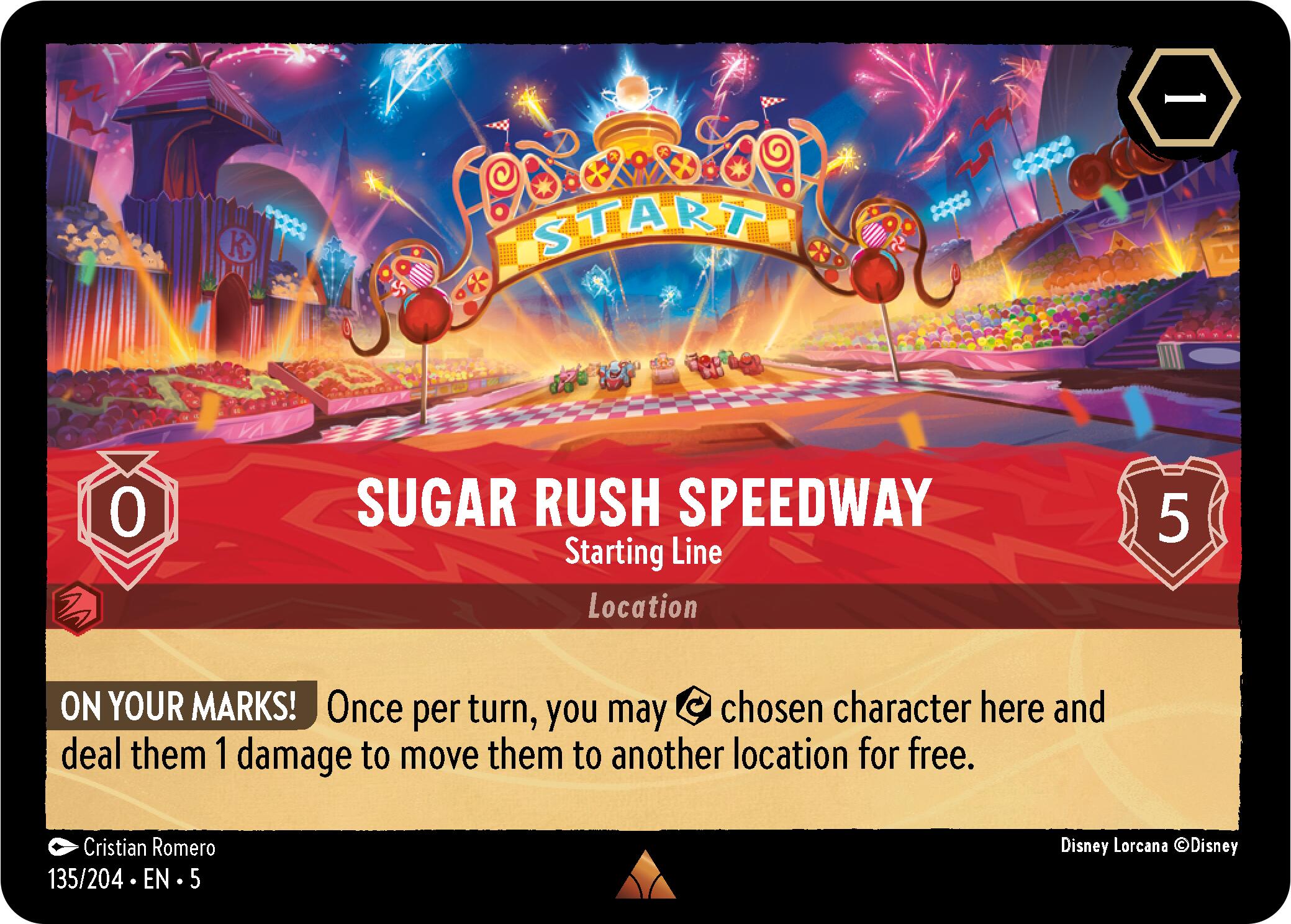 Sugar Rush Speedway - Starting Line (135/204) [Shimmering Skies] | Fandemonia Ltd
