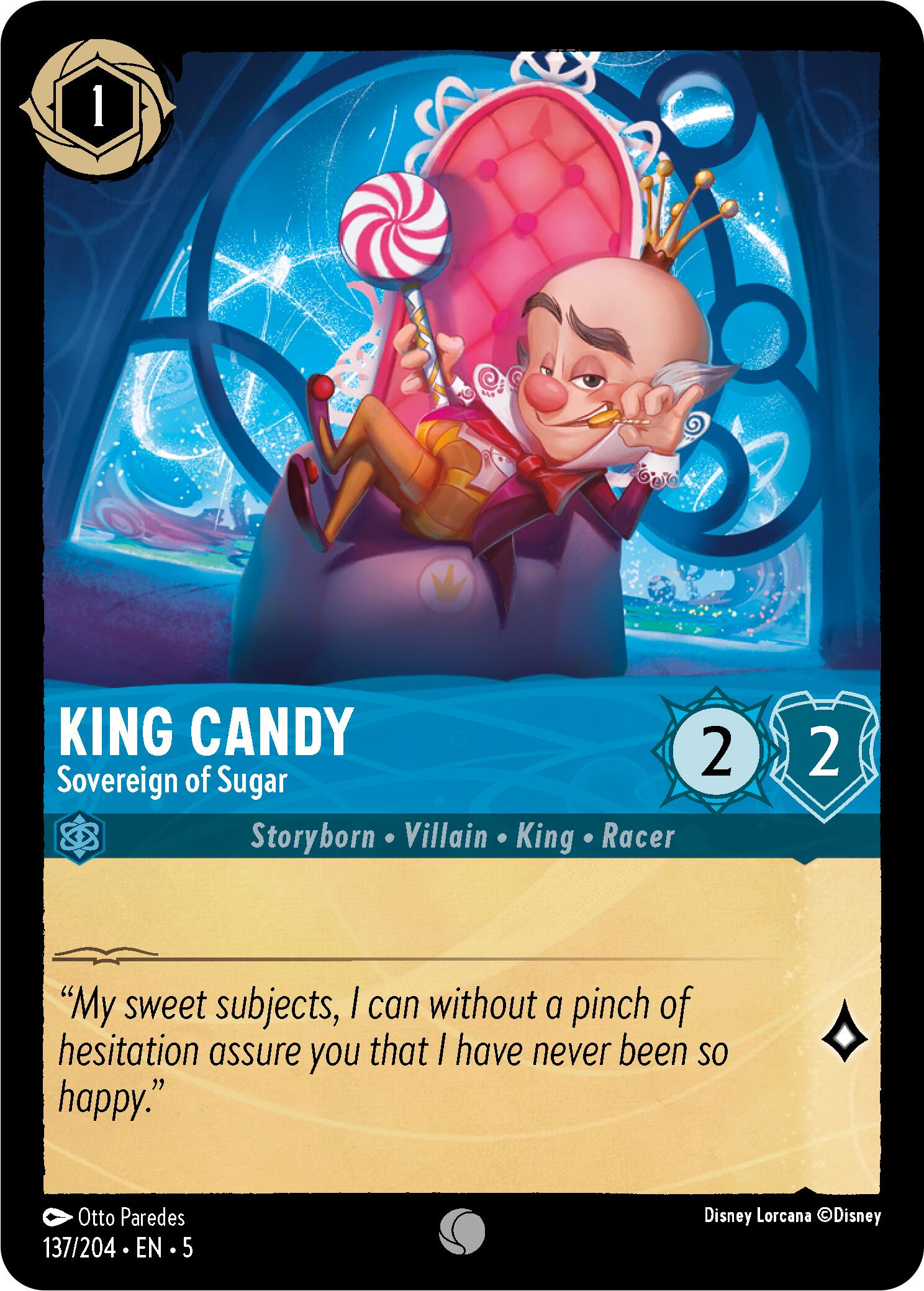 King Candy - Sovereign of Sugar (137/204) [Shimmering Skies] | Fandemonia Ltd