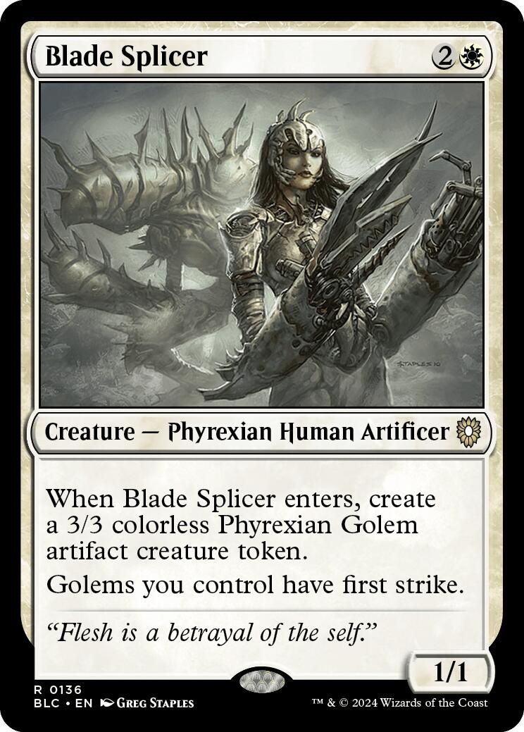 Blade Splicer [Bloomburrow Commander] | Fandemonia Ltd