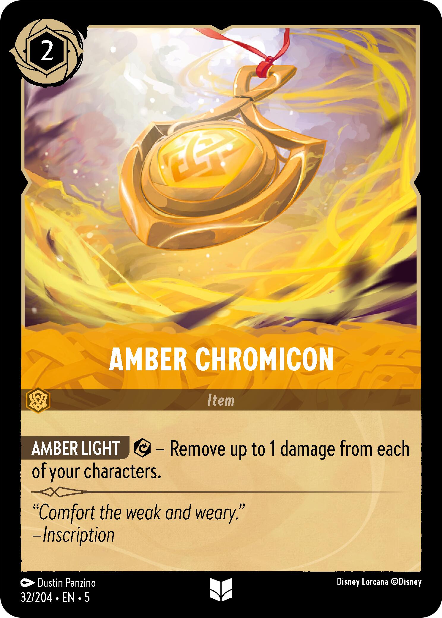 Amber Chromicon (32/204) [Shimmering Skies] | Fandemonia Ltd