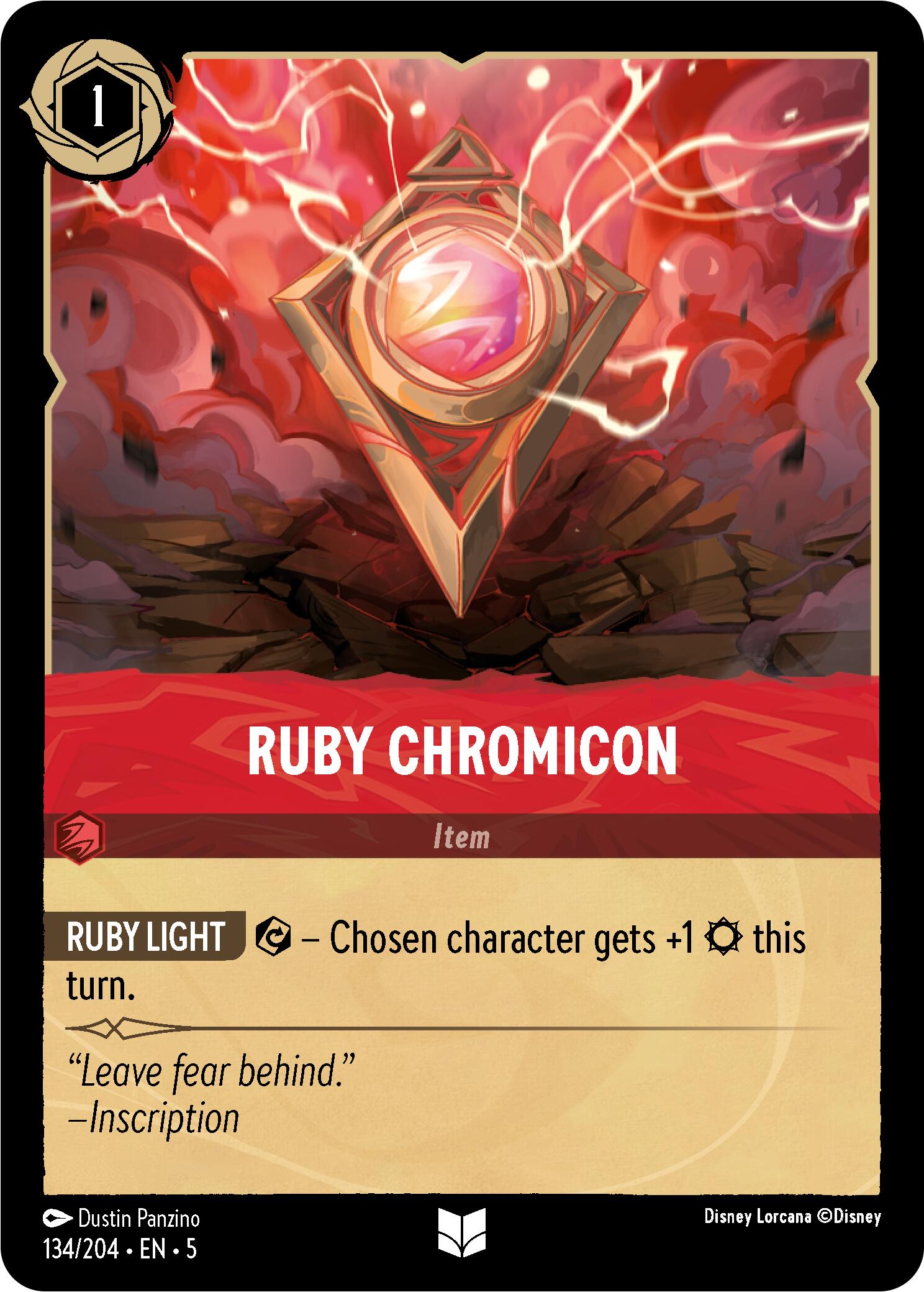 Ruby Chromicon (134/204) [Shimmering Skies] | Fandemonia Ltd