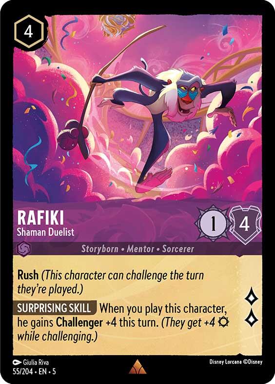 Rafiki - Shaman Duelist (55/204) [Shimmering Skies] | Fandemonia Ltd