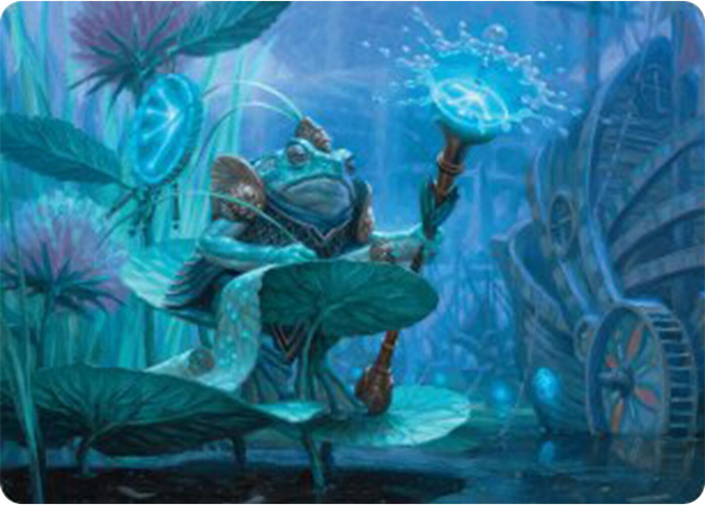 Dour Port-Mage Art Card [Bloomburrow Art Series] | Fandemonia Ltd