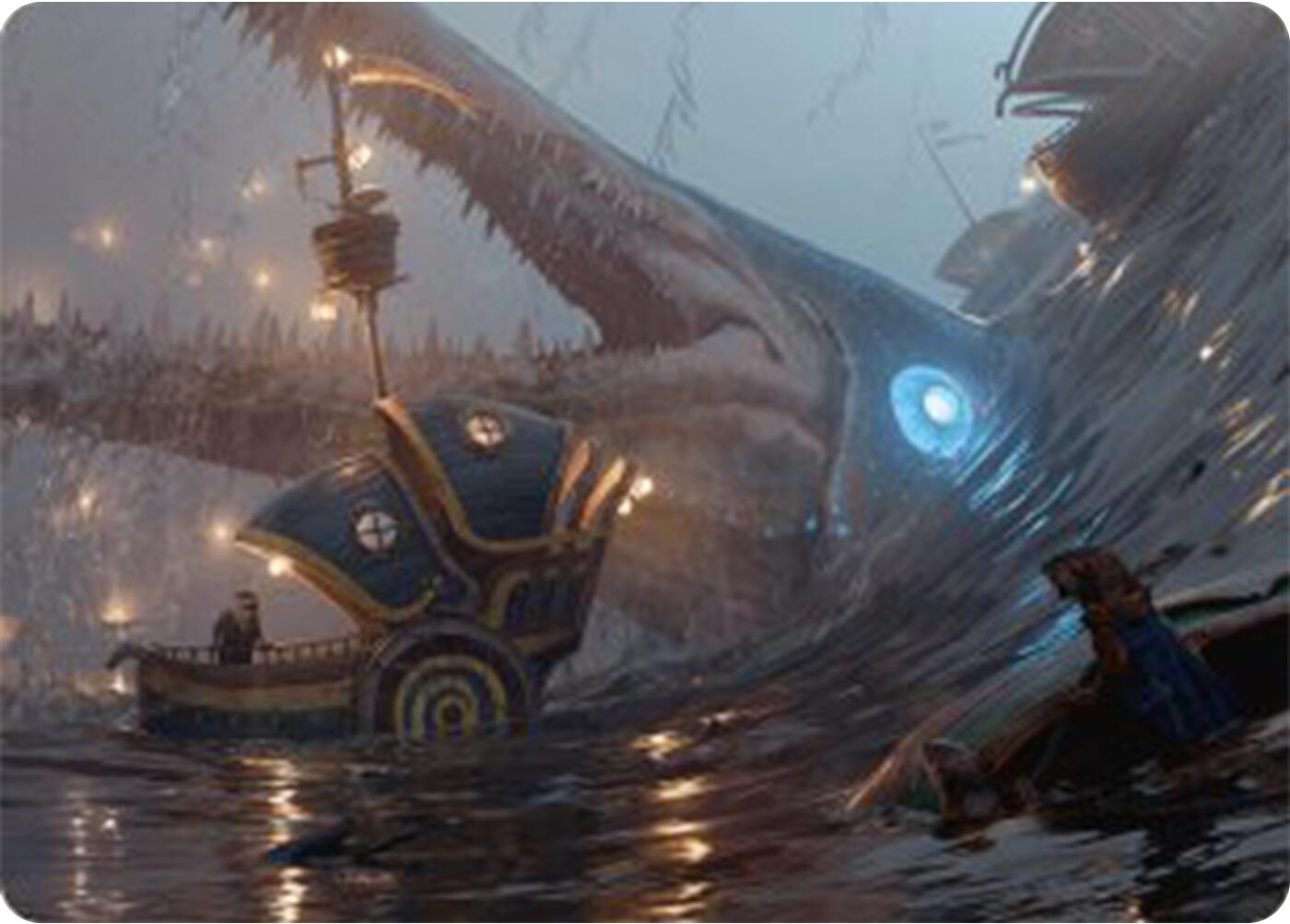 Eluge, the Shoreless Sea Art Card [Bloomburrow Art Series] | Fandemonia Ltd