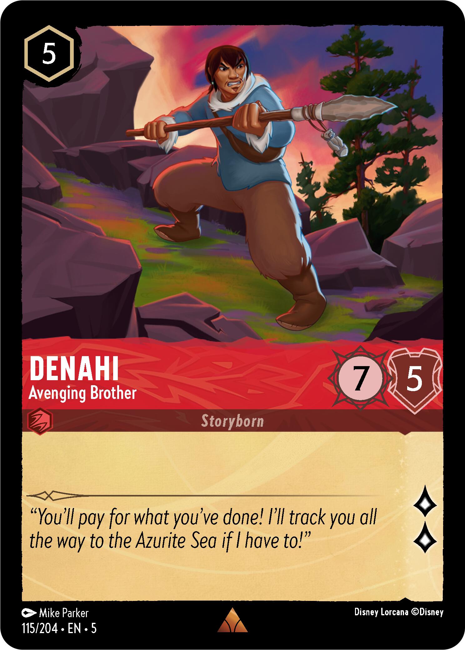 Denahi - Avenging Brother (115/204) [Shimmering Skies] | Fandemonia Ltd