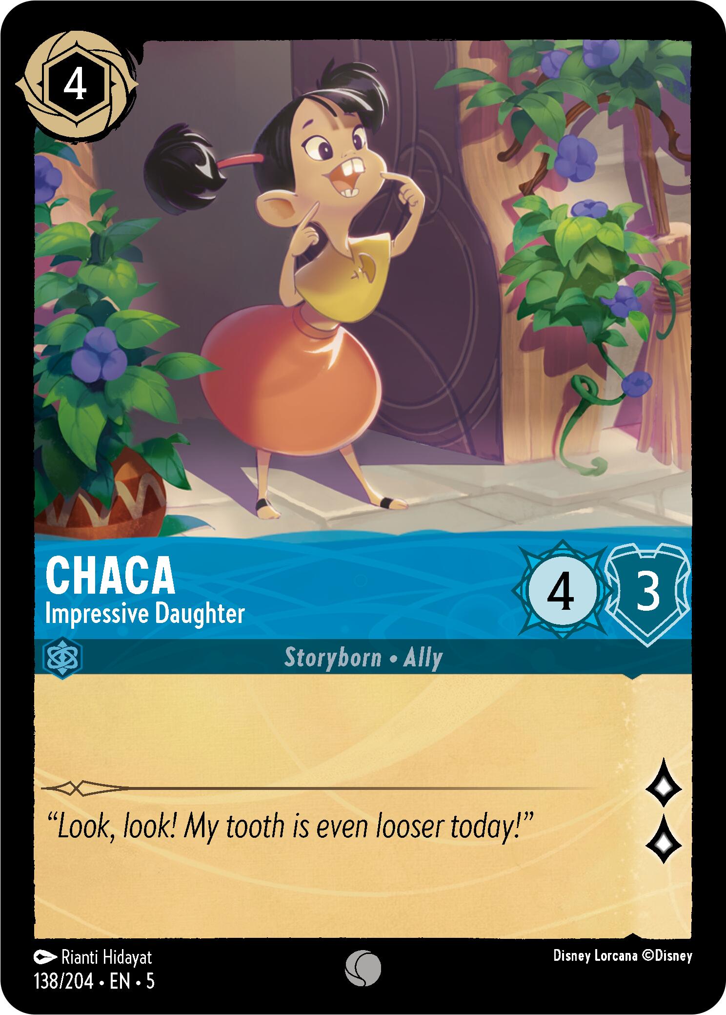 Chaca - Impresive Daughter (138/204) [Shimmering Skies] | Fandemonia Ltd