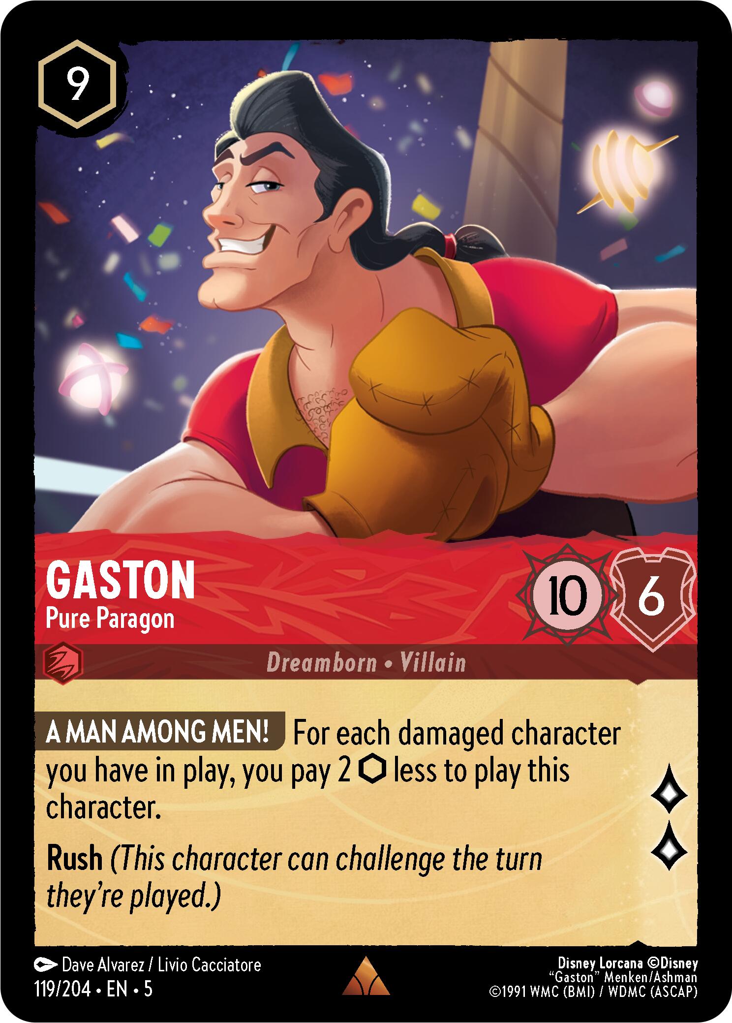Gaston - Pure Paragon (119/204) [Shimmering Skies] | Fandemonia Ltd