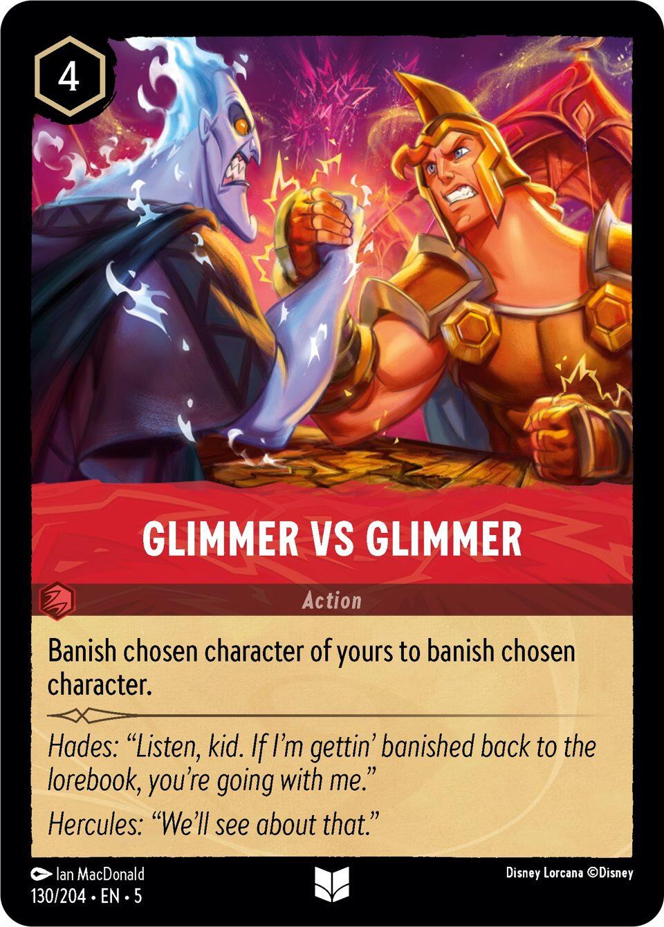 Glimmer vs Glimmer (130/204) [Shimmering Skies] | Fandemonia Ltd