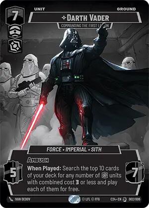Darth Vader - Commanding the First Legion (002/006) (2024 Convention Exclusive) (002/006) [Miscellaneous] | Fandemonia Ltd