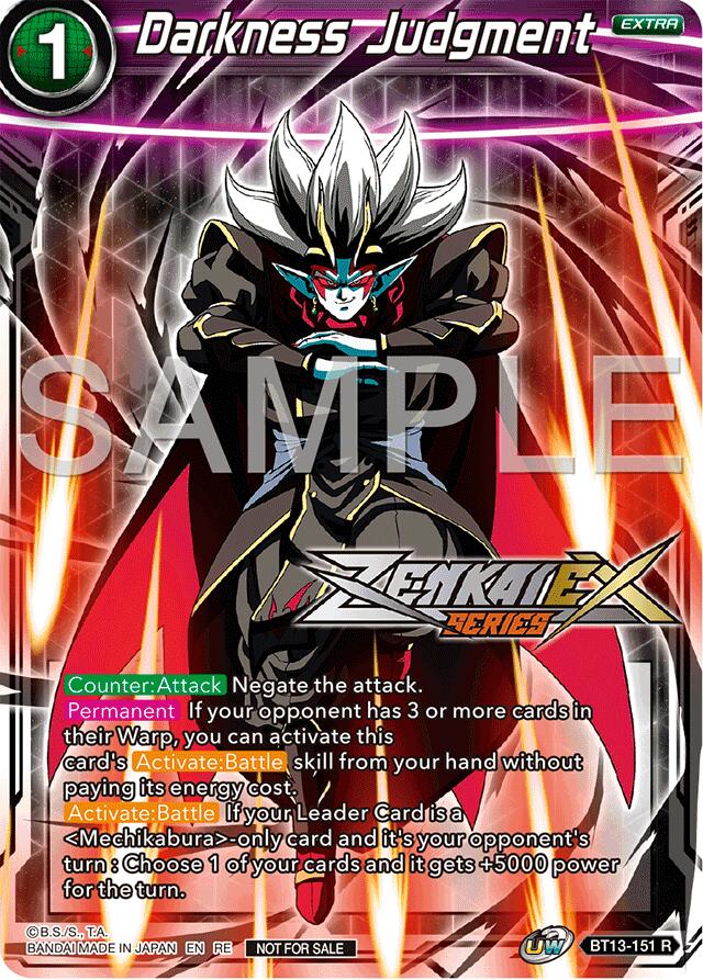Darkness Judgment (Event Pack 15) (BT13-151) [Promotion Cards] | Fandemonia Ltd