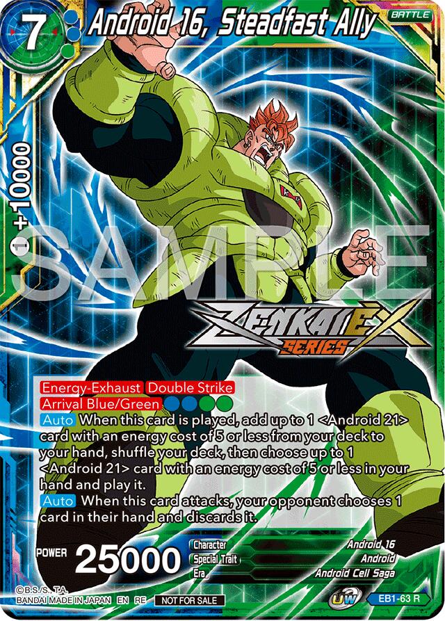 Android 16, Steadfast Ally (Event Pack 15) (EB1-63) [Promotion Cards] | Fandemonia Ltd