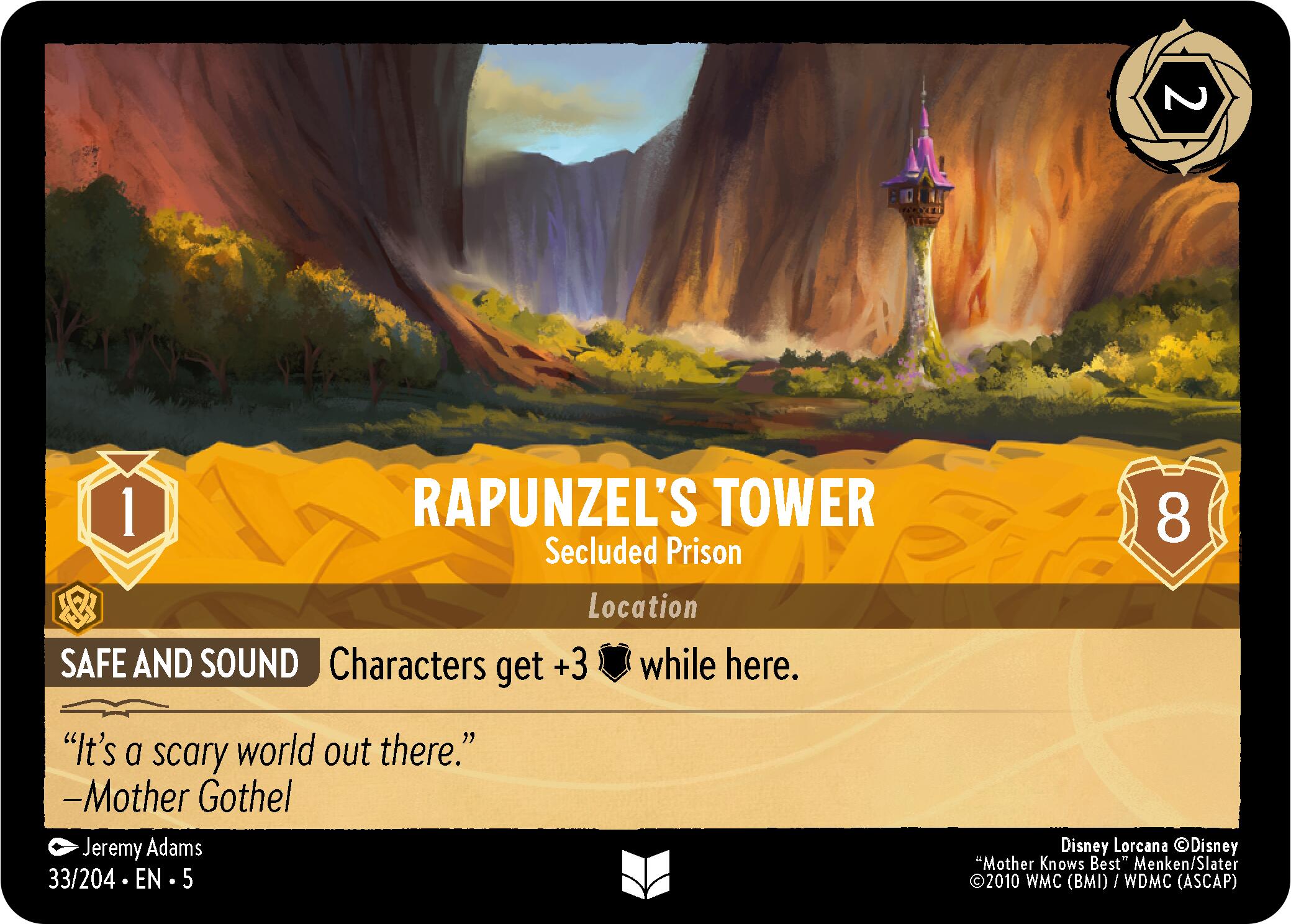 Rapunzel's Tower - Secluded Prison (33/204) [Shimmering Skies] | Fandemonia Ltd