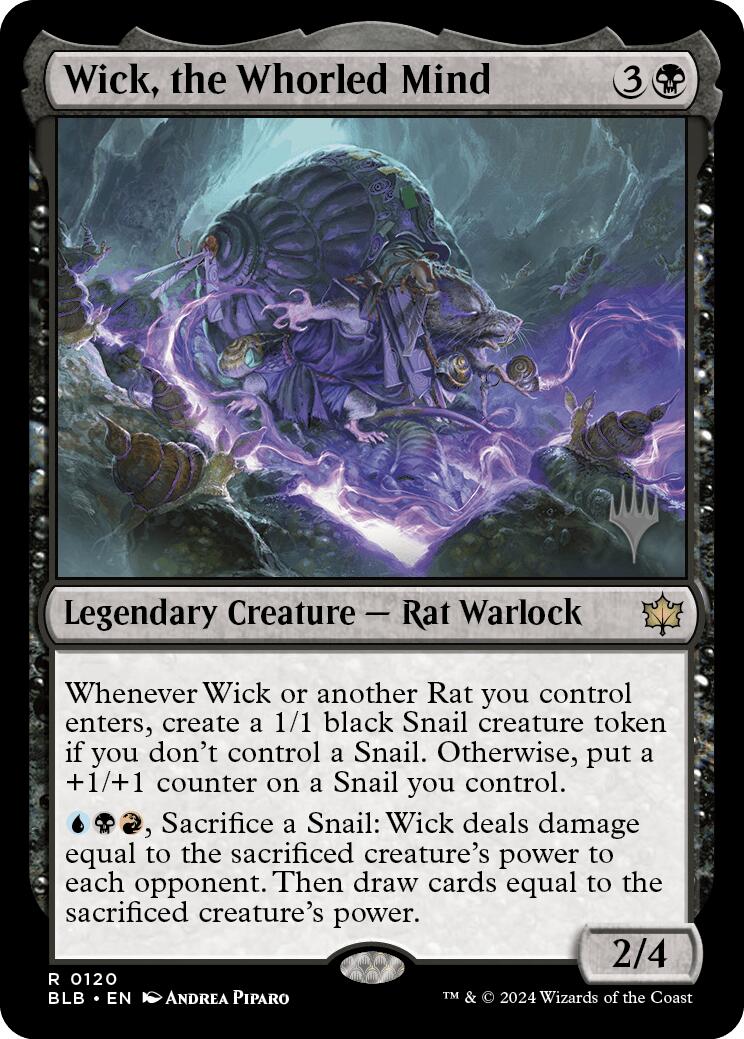 Wick, the Whorled Mind (Promo Pack) [Bloomburrow Promos] | Fandemonia Ltd