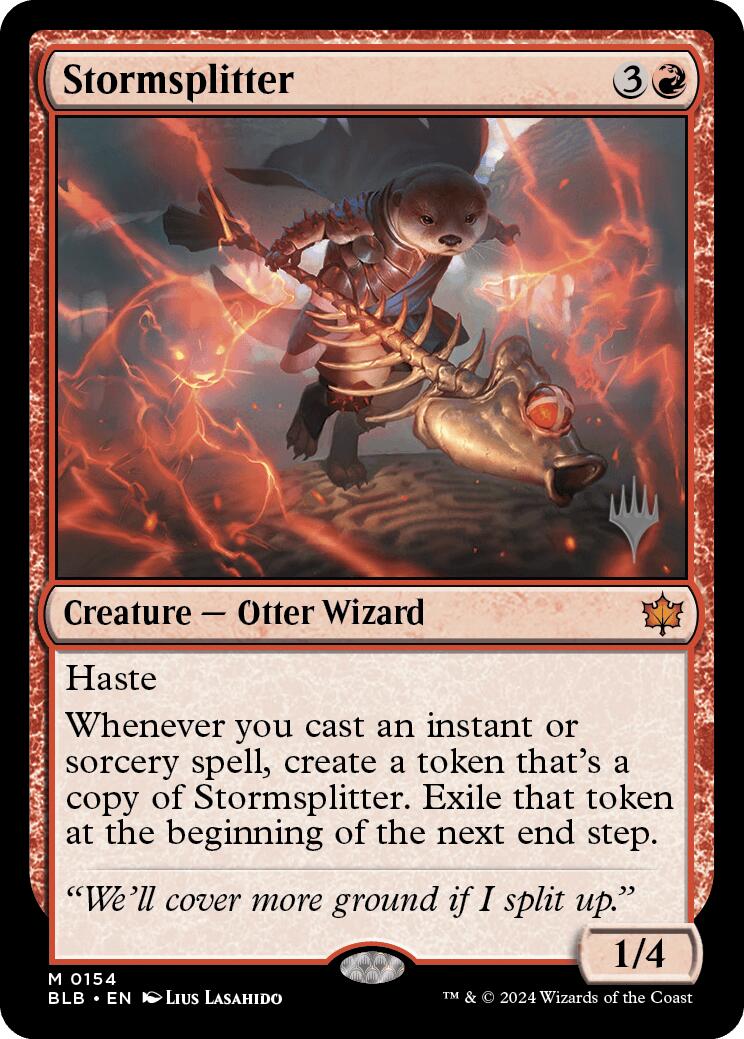 Stormsplitter (Promo Pack) [Bloomburrow Promos] | Fandemonia Ltd