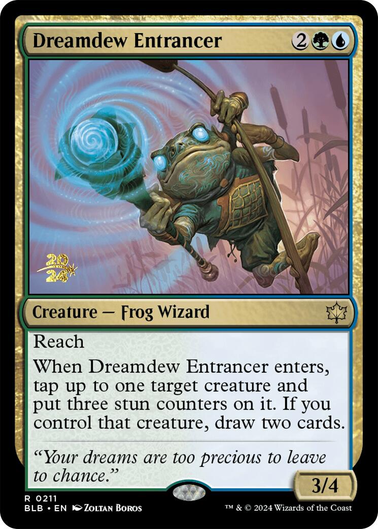 Dreamdew Entrancer [Bloomburrow Prerelease Promos] | Fandemonia Ltd