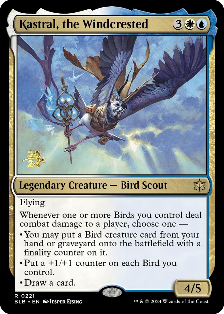 Kastral, the Windcrested [Bloomburrow Prerelease Promos] | Fandemonia Ltd