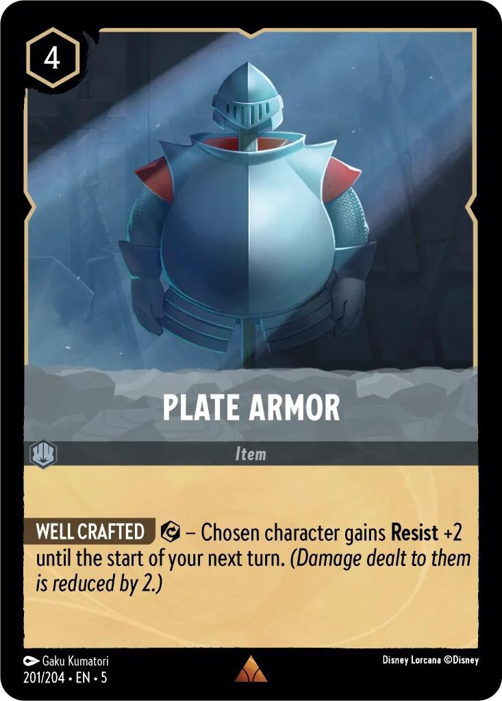 Plate Armor (201/204) [Shimmering Skies] | Fandemonia Ltd