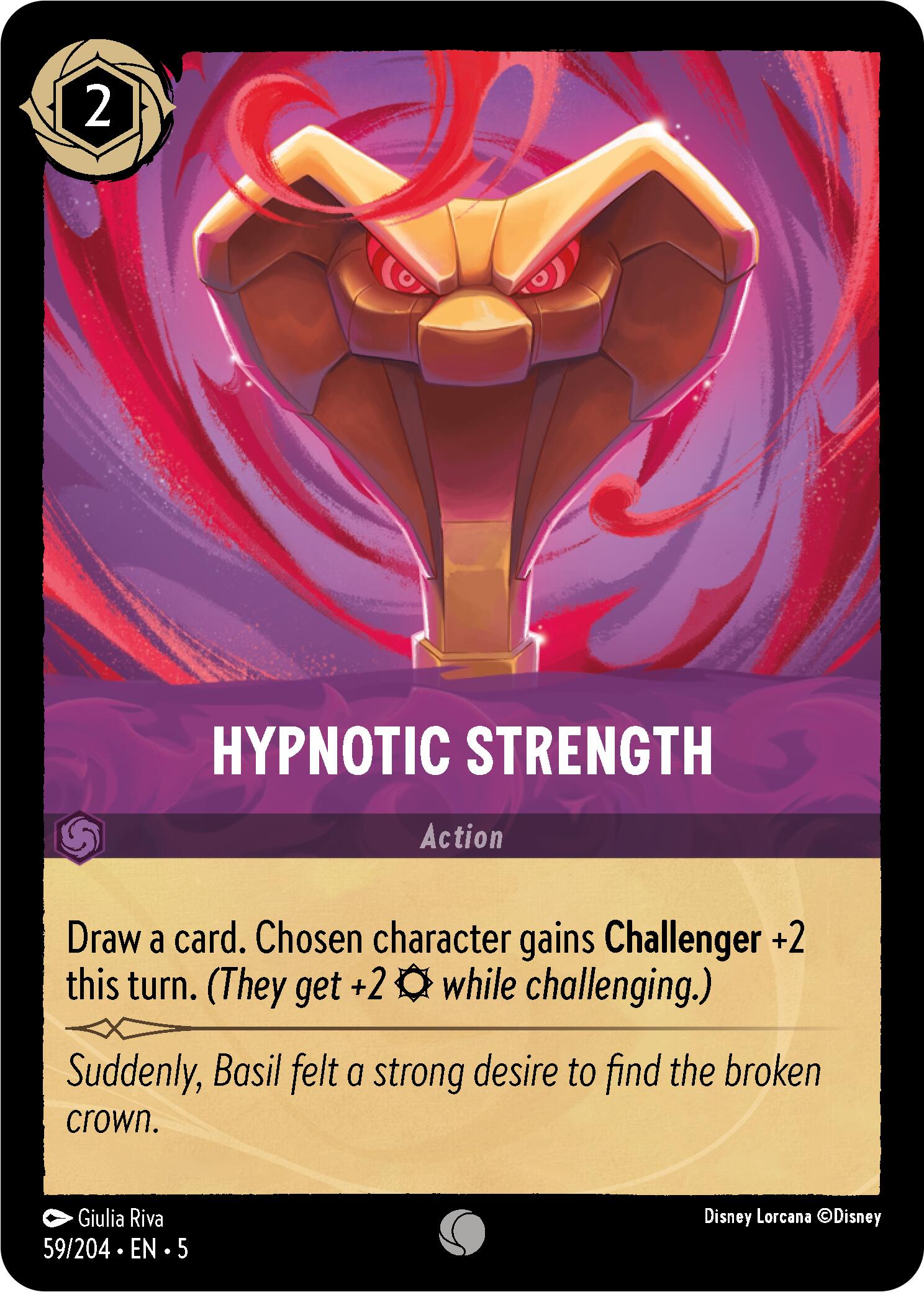 Hypnotic Strength (59/204) [Shimmering Skies] | Fandemonia Ltd