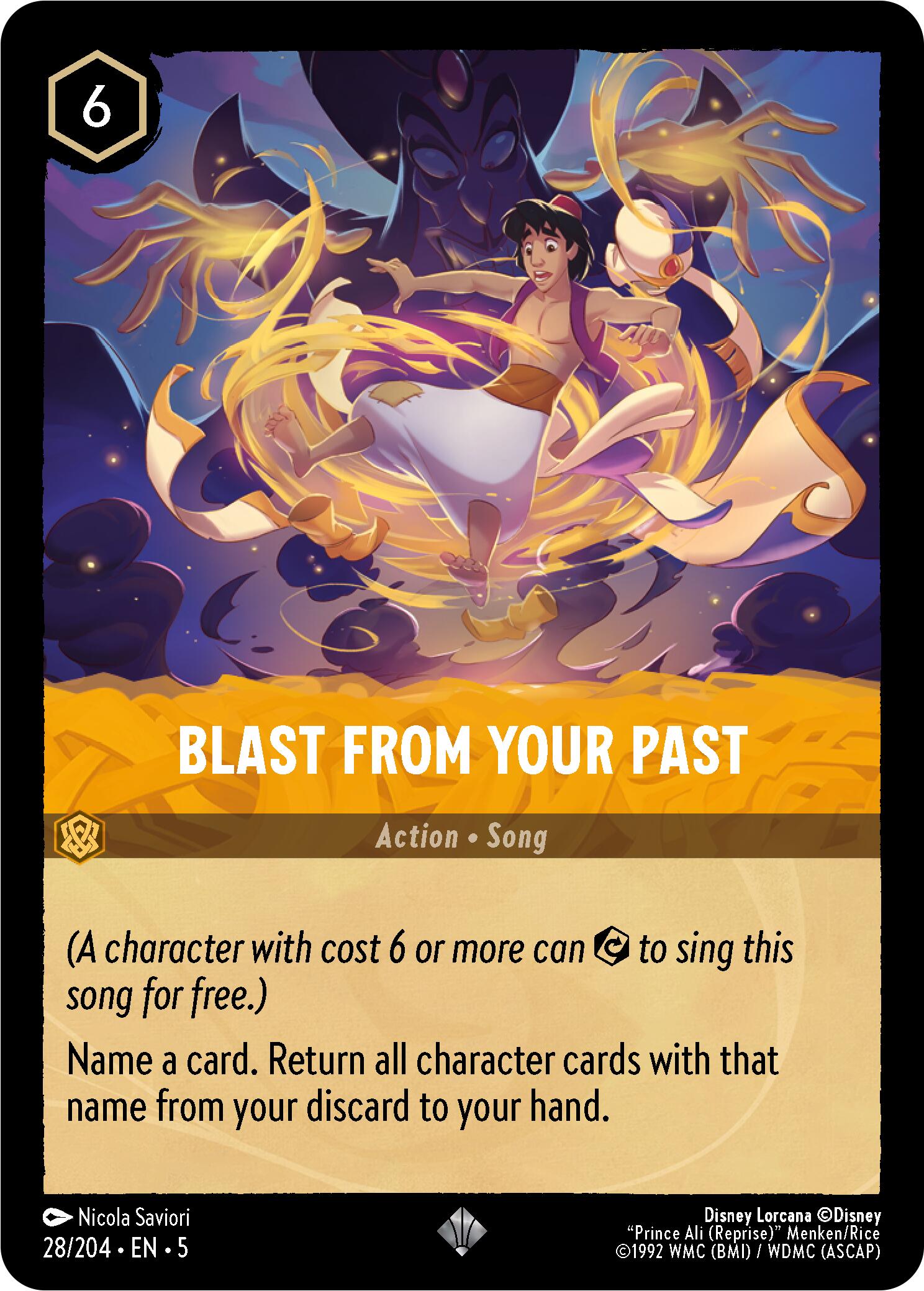 Blast From Your Past (28/204) [Shimmering Skies] | Fandemonia Ltd