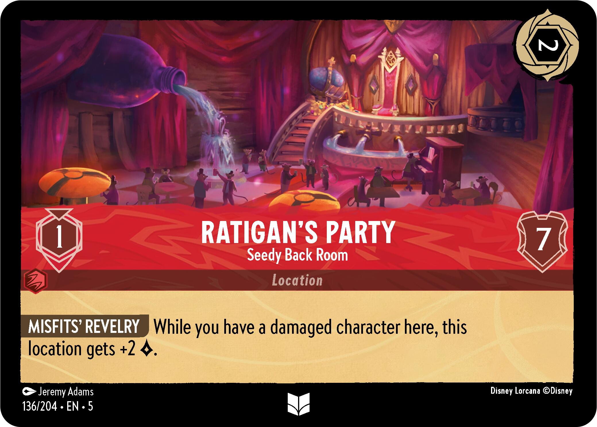 Ratigan's Party - Seedy Back Room (136/204) [Shimmering Skies] | Fandemonia Ltd