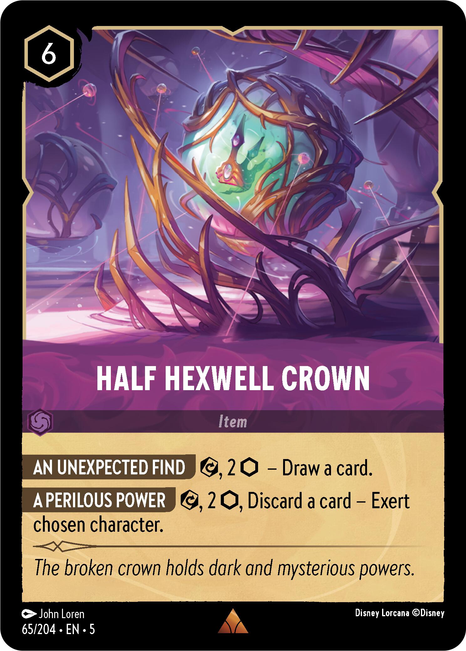 Half Hexwell Crown (65/204) [Shimmering Skies] | Fandemonia Ltd