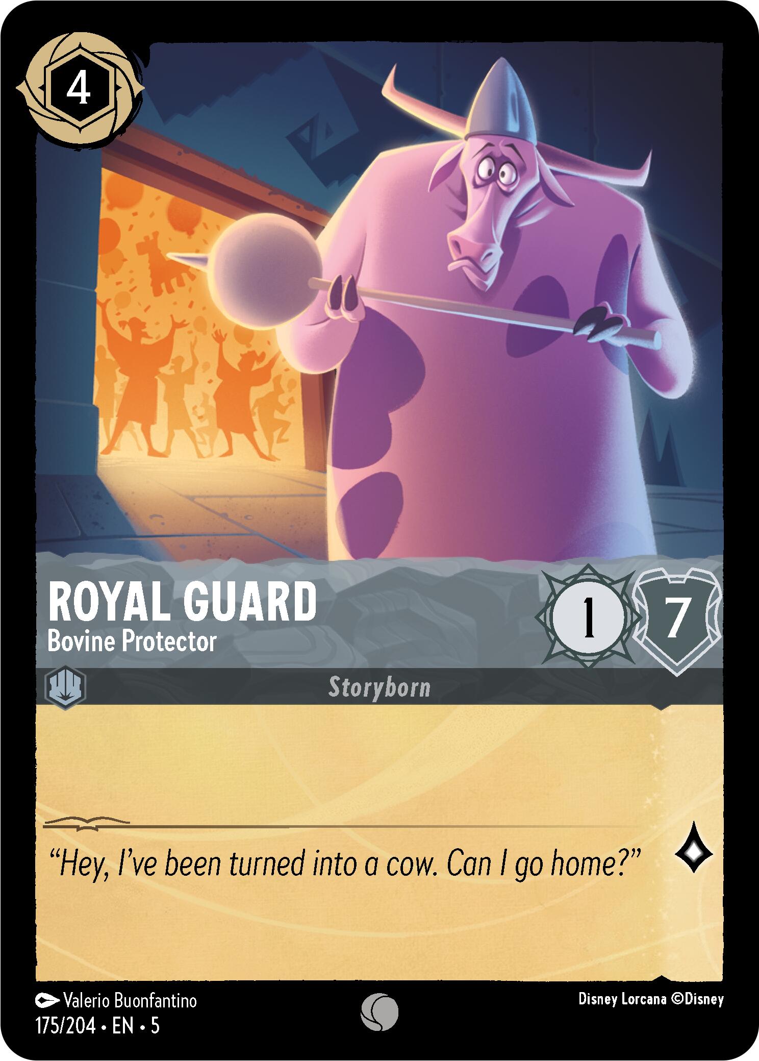 Royal Guard - Bovine Protector (175/204) [Shimmering Skies] | Fandemonia Ltd