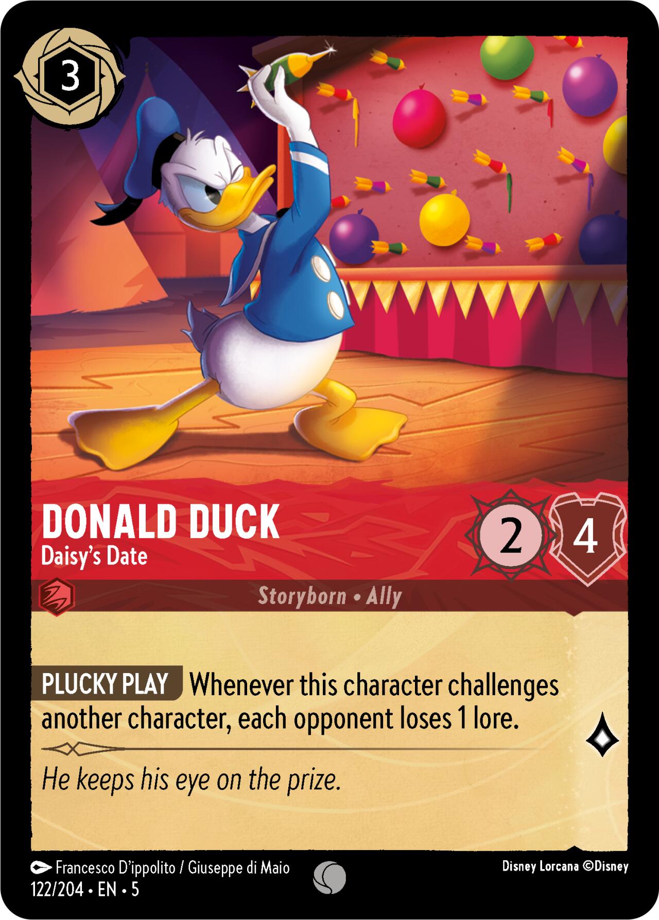 Donald Duck - Daisy's Date (122/204) [Shimmering Skies] | Fandemonia Ltd