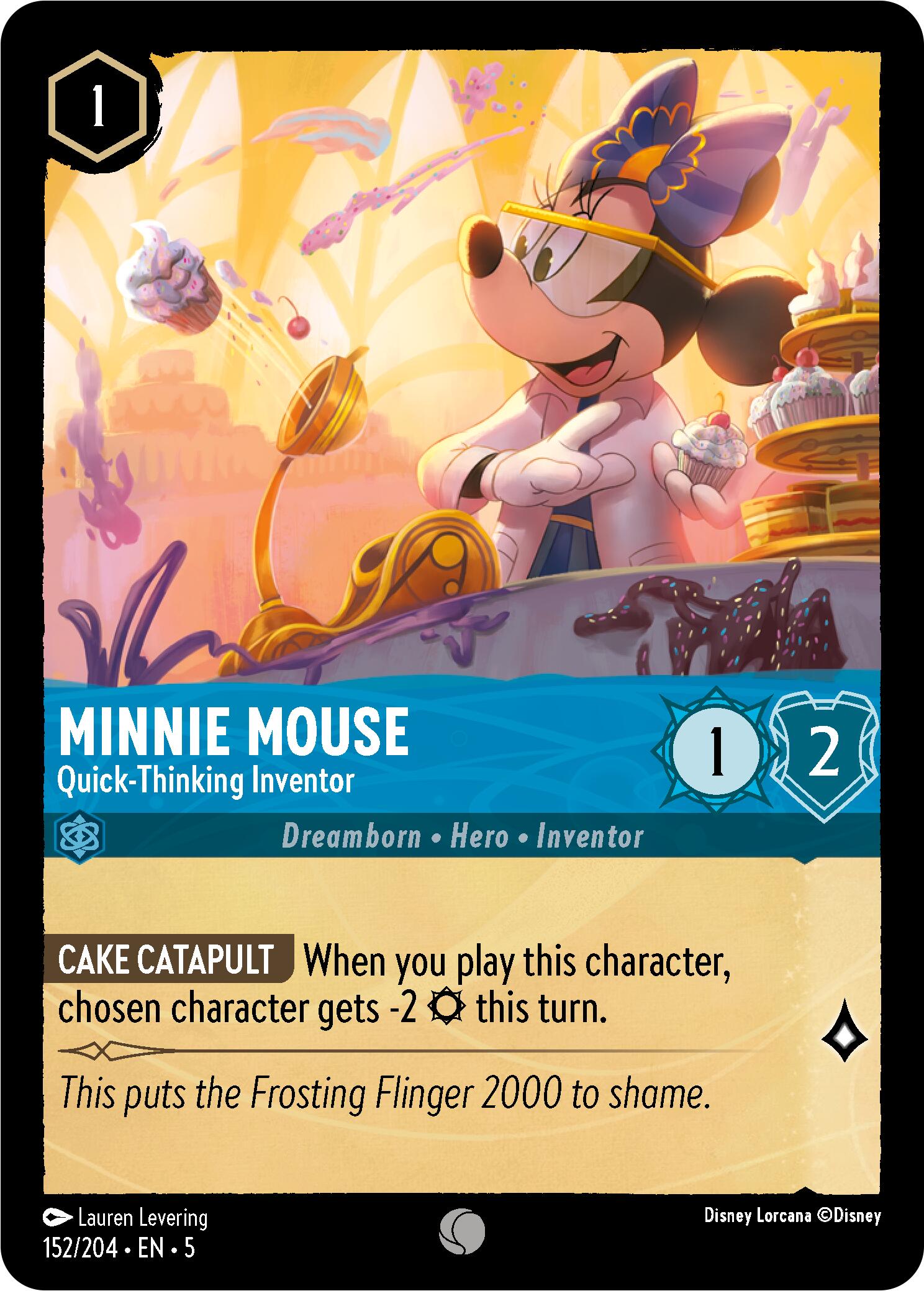 Minnie Mouse - Quick-Thinking Inventor (152/204) [Shimmering Skies] | Fandemonia Ltd