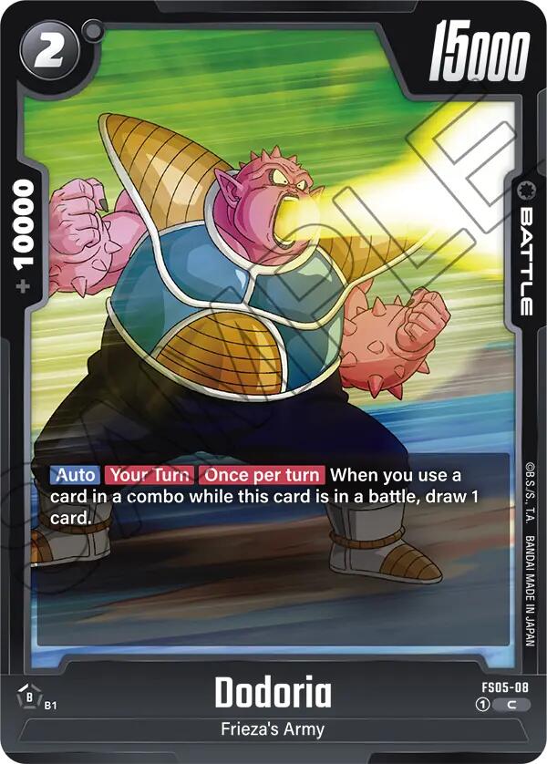 Dodoria [Starter Deck: Bardock] | Fandemonia Ltd