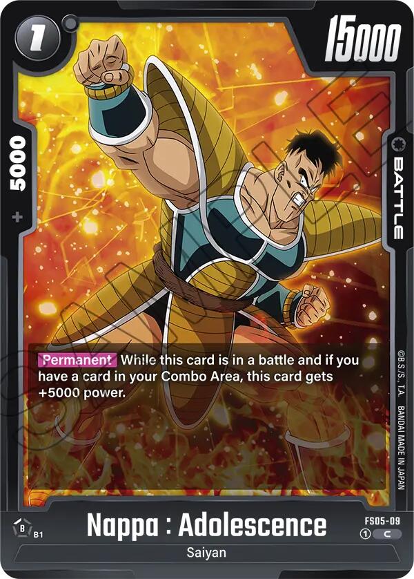 Nappa : Adolescence [Starter Deck: Bardock] | Fandemonia Ltd