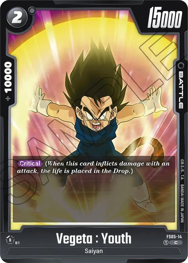 Vegeta : Youth [Starter Deck: Bardock] | Fandemonia Ltd