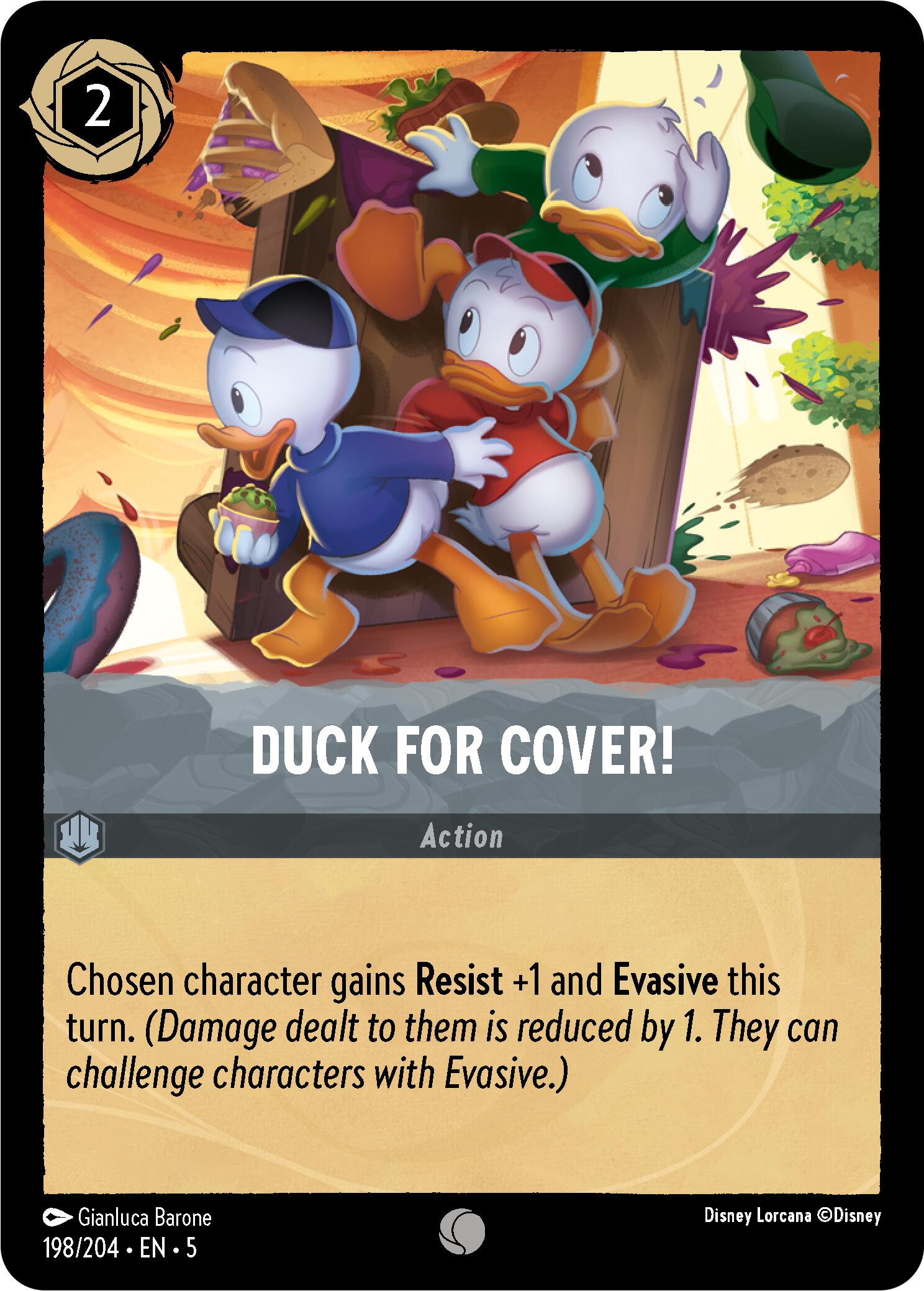 Duck for Cover! (198/204) [Shimmering Skies] | Fandemonia Ltd