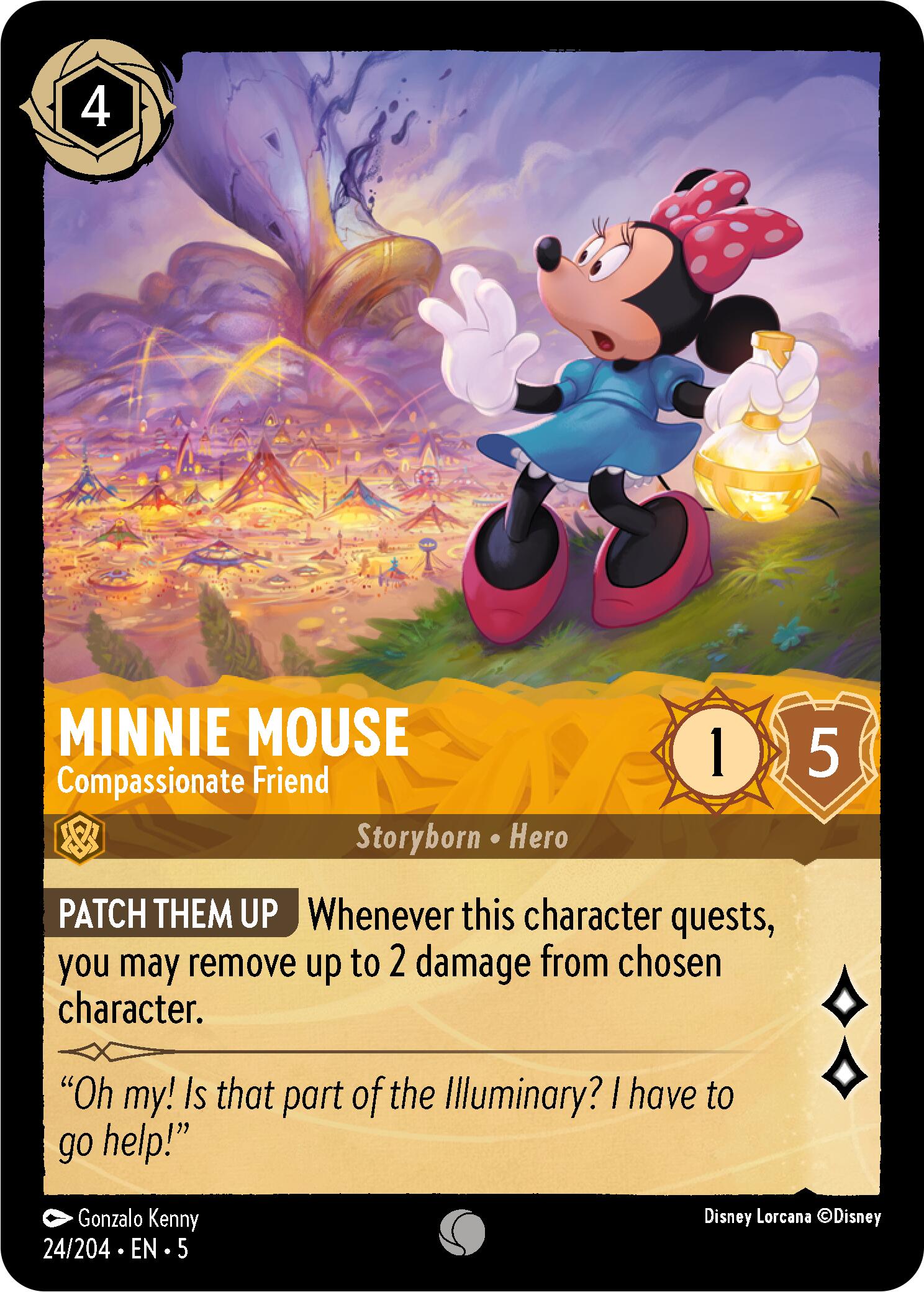 Minnie Mouse - Compassionate Friend (24/204) [Shimmering Skies] | Fandemonia Ltd