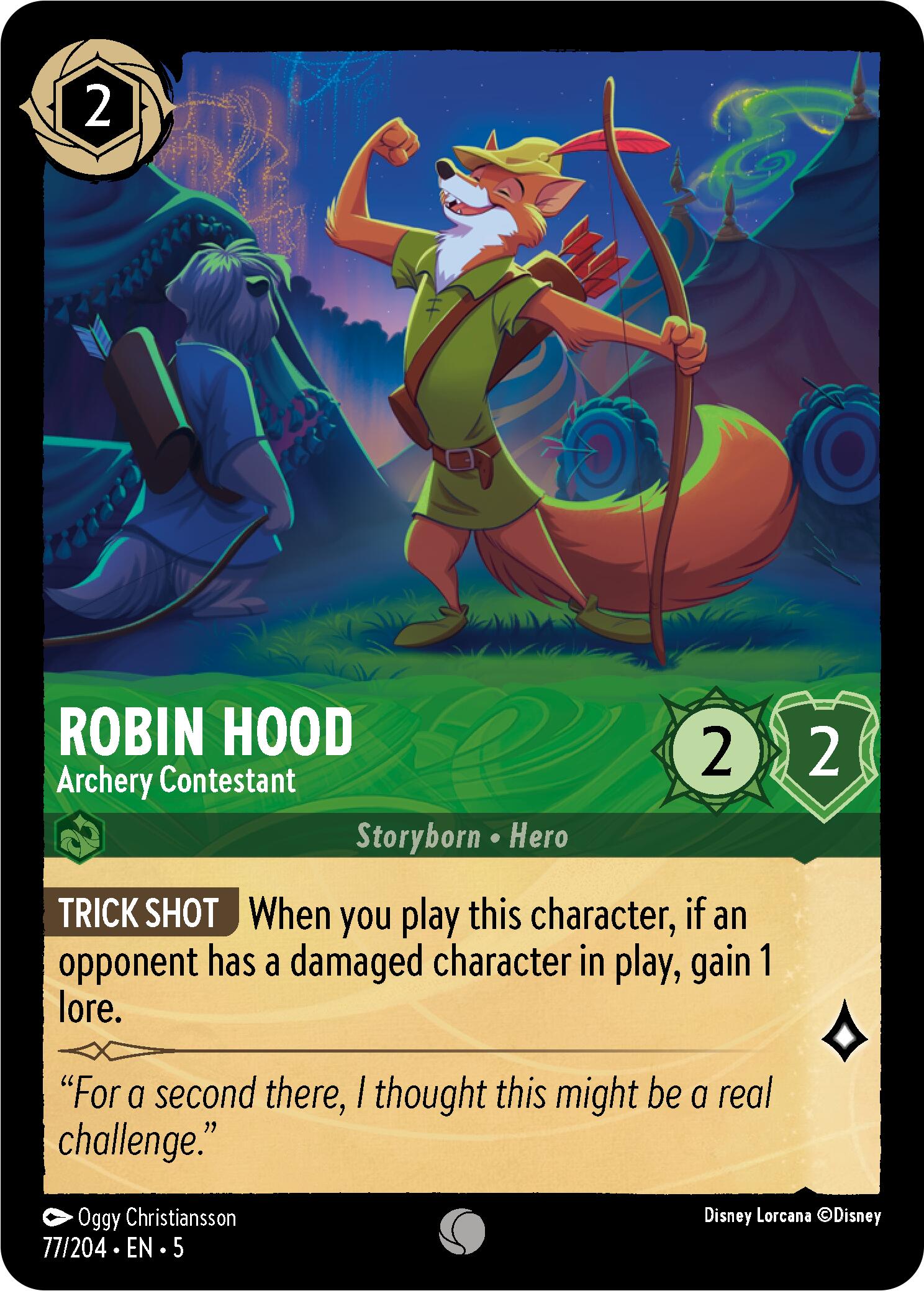 Robin Hood - Archery Contestant (77/204) [Shimmering Skies] | Fandemonia Ltd