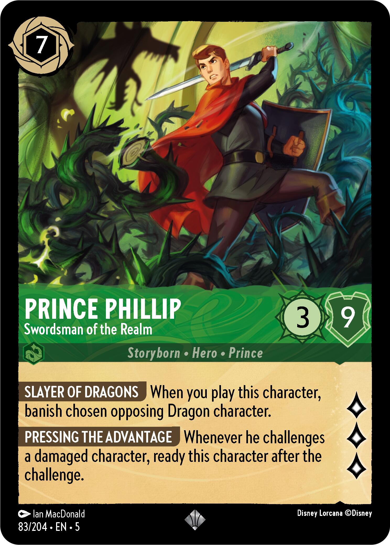 Prince Phillip - Swordsman of the Realm (83/204) [Shimmering Skies] | Fandemonia Ltd
