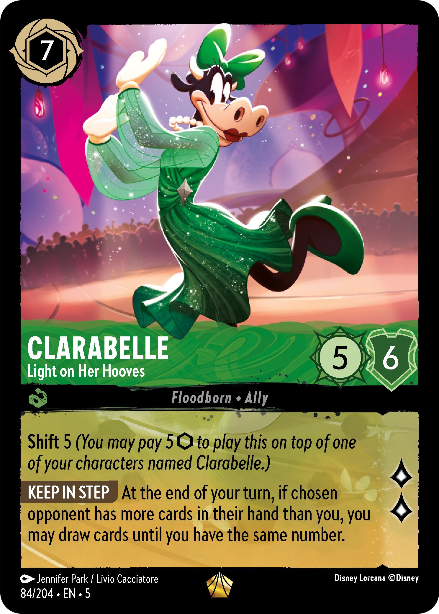 Clarabelle - Light on Her Hooves (84/204) [Shimmering Skies] | Fandemonia Ltd
