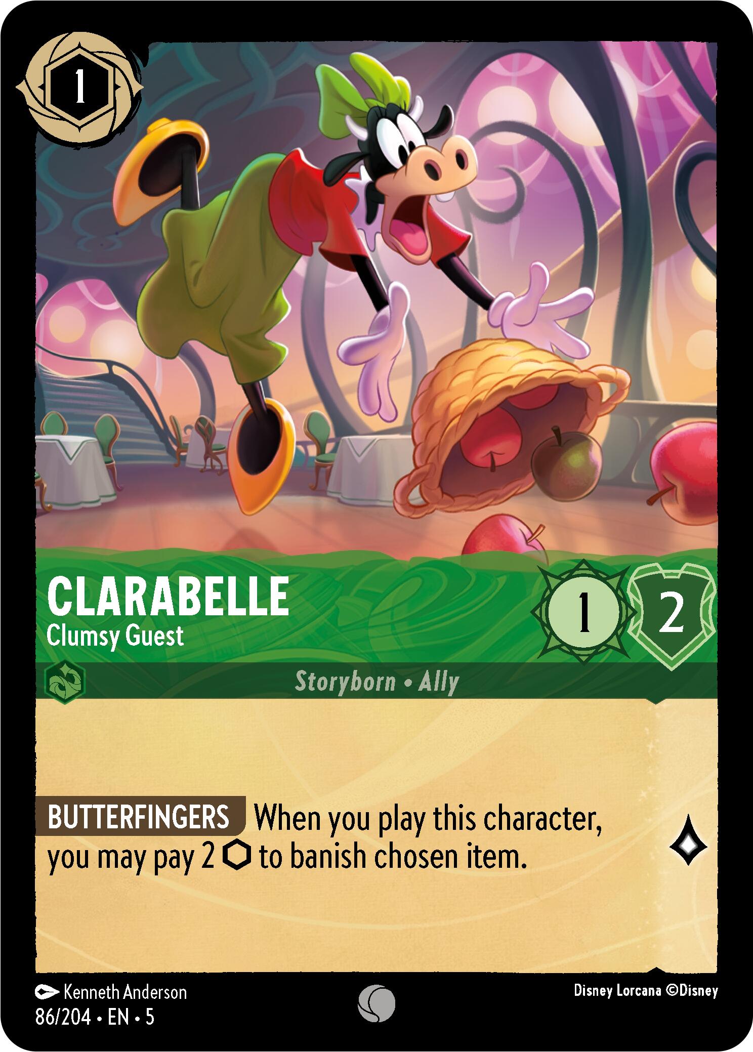 Clarabelle - Clumsy Guest (86/204) [Shimmering Skies] | Fandemonia Ltd