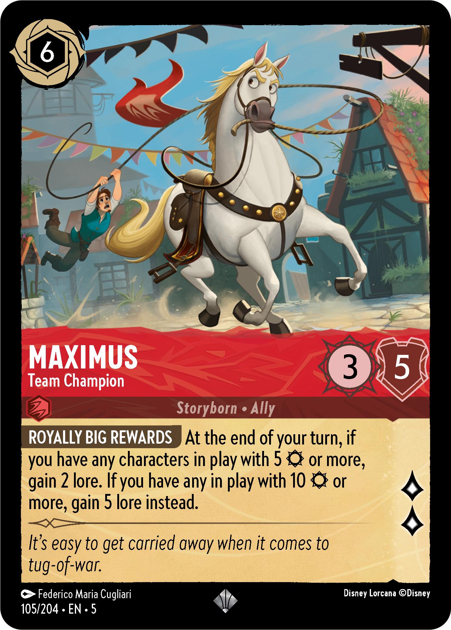 Maximus - Team Champion (105/204) [Shimmering Skies] | Fandemonia Ltd