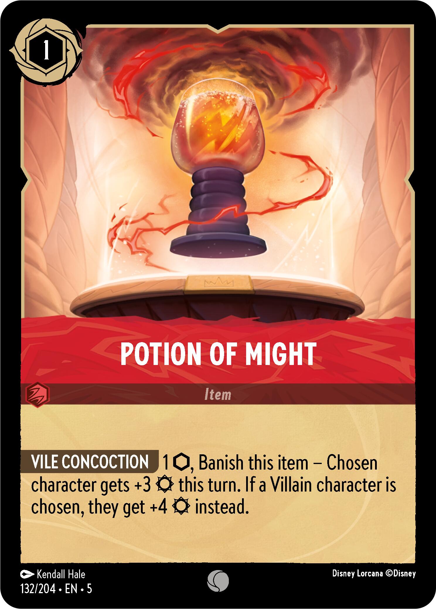 Potion of Might (132/204) [Shimmering Skies] | Fandemonia Ltd