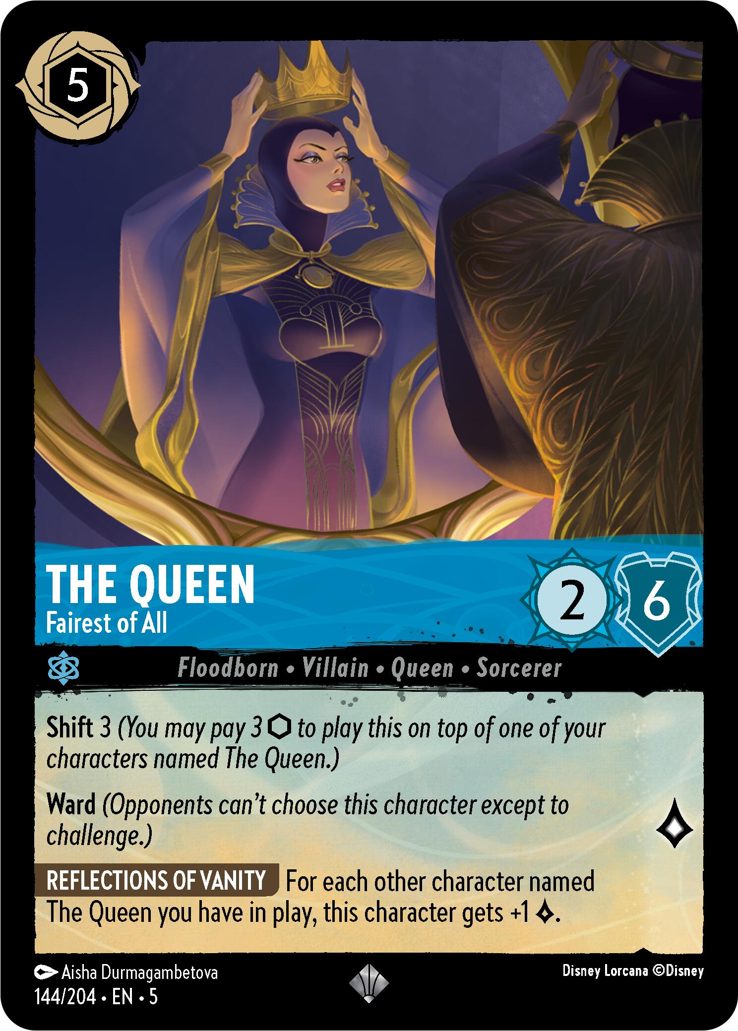 The Queen - Fairest of All (144/204) [Shimmering Skies] | Fandemonia Ltd