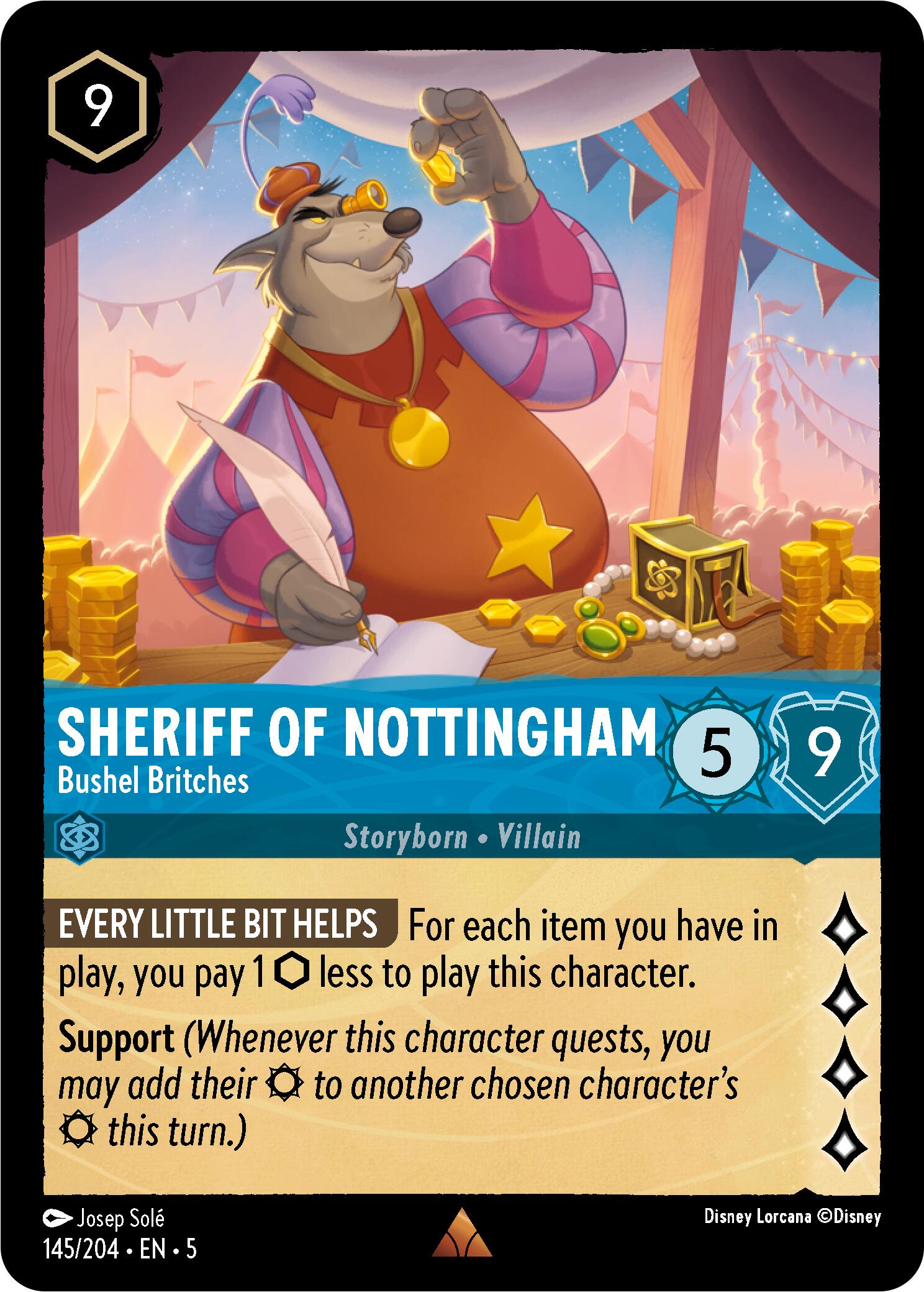 Sheriff of Nottingham - Bushel Britches (145/204) [Shimmering Skies] | Fandemonia Ltd